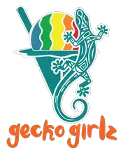 Gecko Girlz Shave Ice and Ice Cream Hawaii logo
